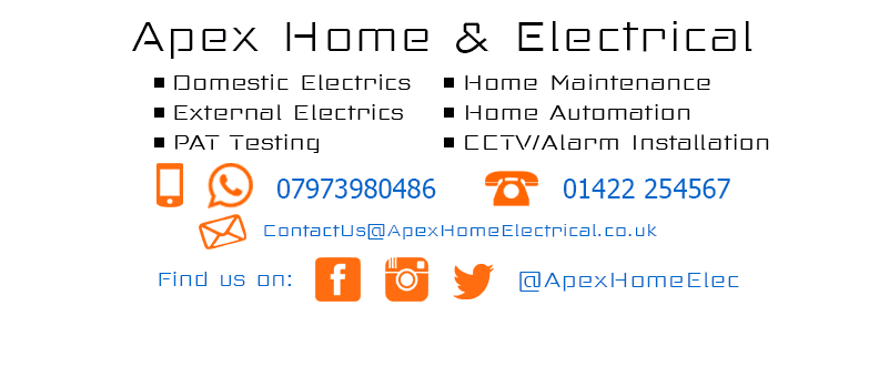 Apex Home & Electrical - Electrician Halifax - Electricians in halifax