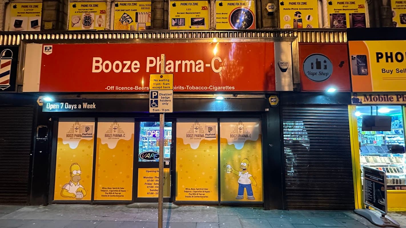 Booze Pharma-C Ltd - Off Licences in halifax
