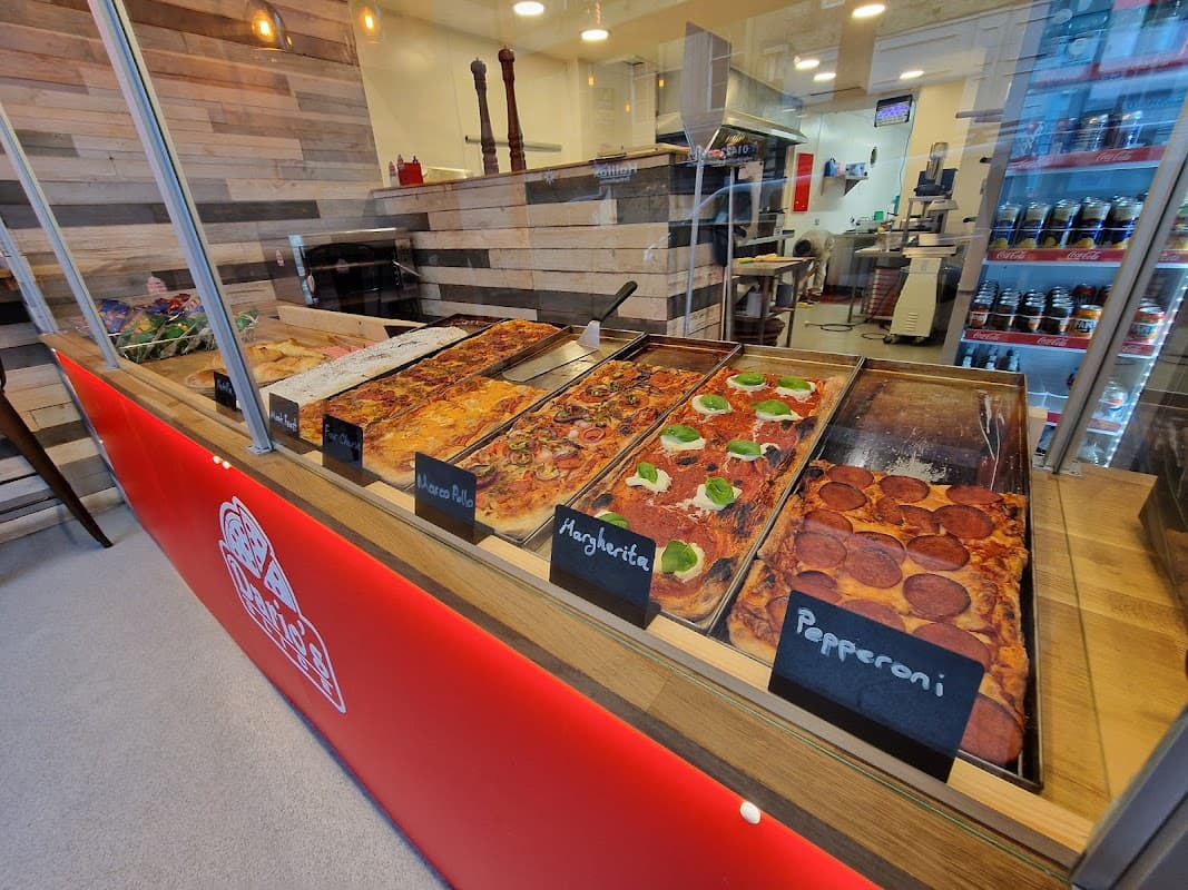 Dining at Dario's Slice in halifax