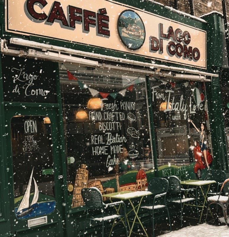 Cafe Lago di Como in harrogate