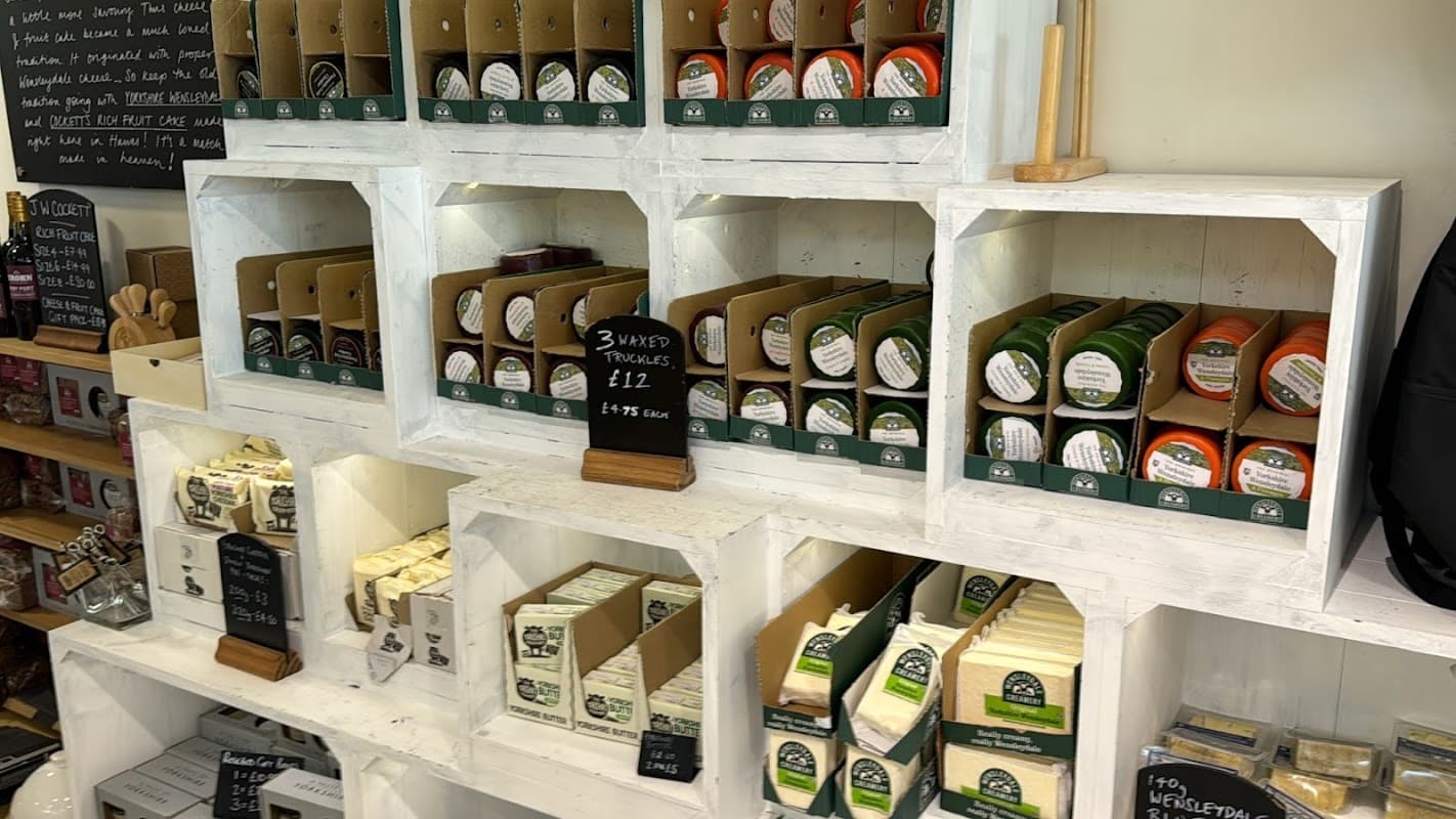 Dining at Calvert's Restaurant in hawes