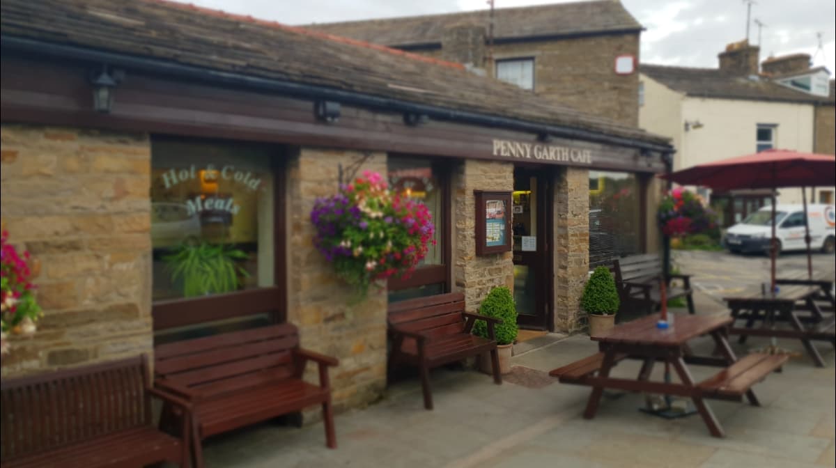 Cafe Penny Garth Cafe in hawes