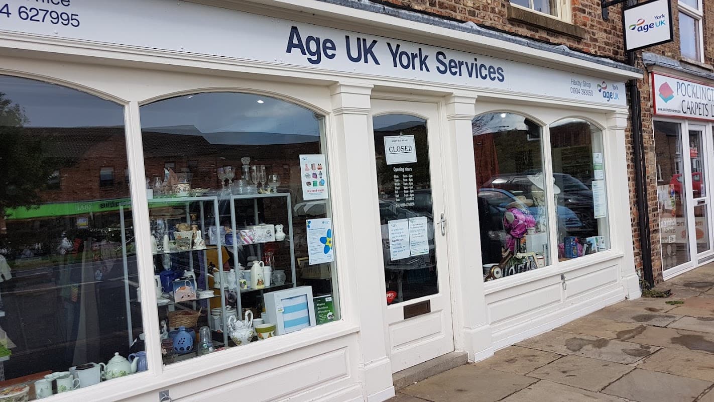 Age UK York - Charity Shops in haxby