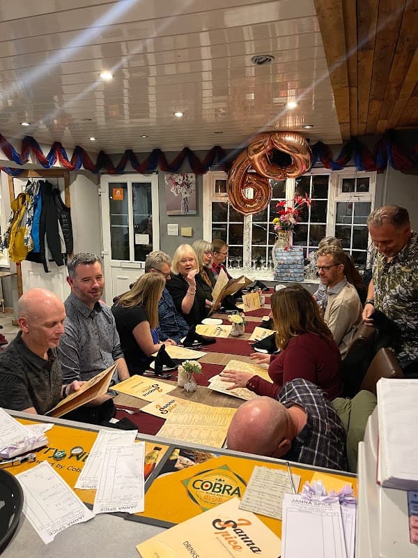 Dining at JANNA SPICE in haxby