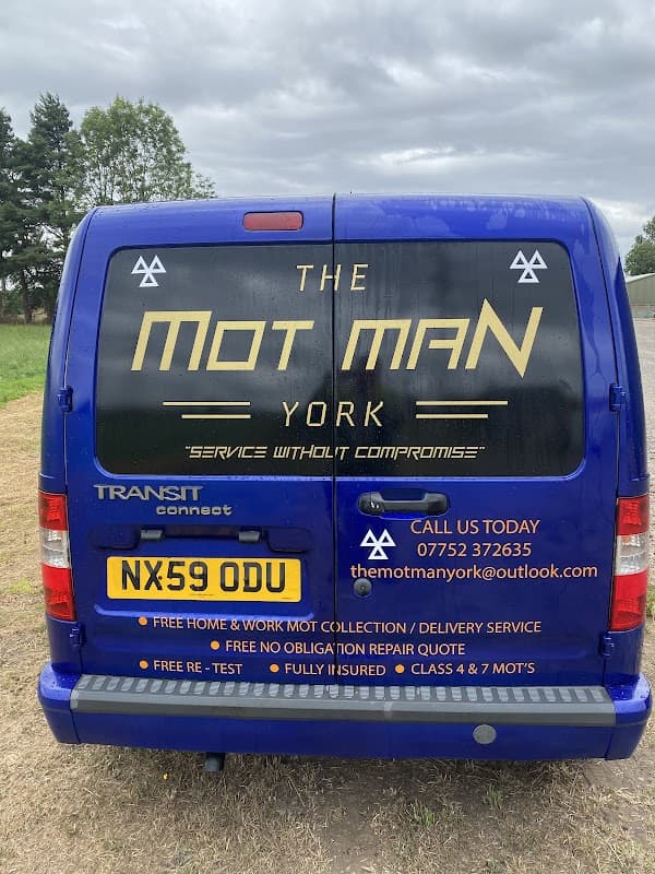 The MOT Man York - Garages in haxby