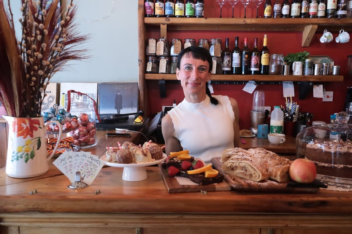 Dining at Mooch Cafe-Bar in hebden bridge