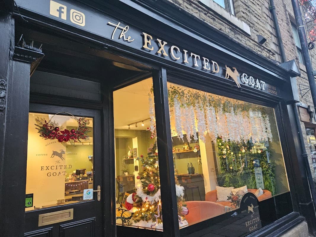 Cafe The Excited Goat Coffee Lounge in hebden bridge