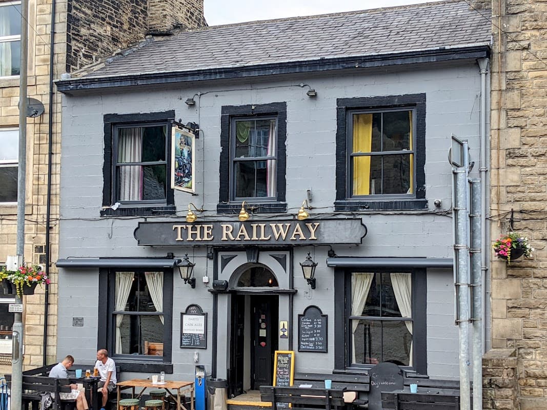 Food & drink at The Railway Hotel in hebden bridge