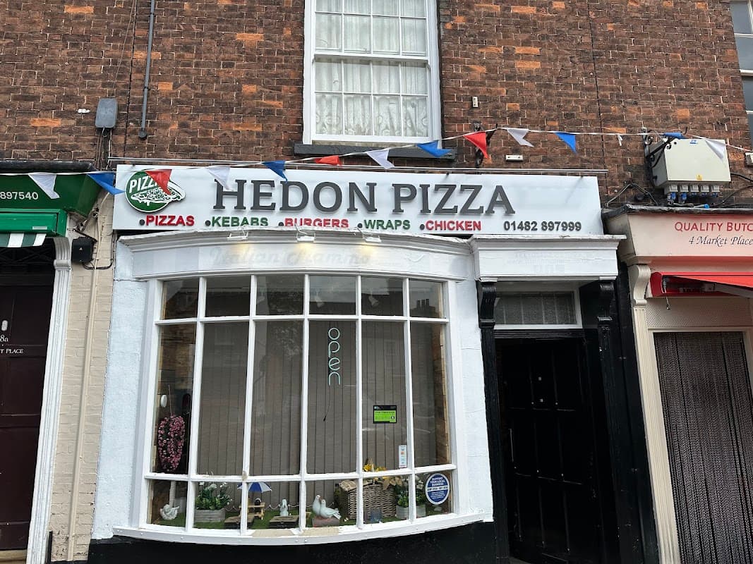 Dining at Hedon pizza in hedon
