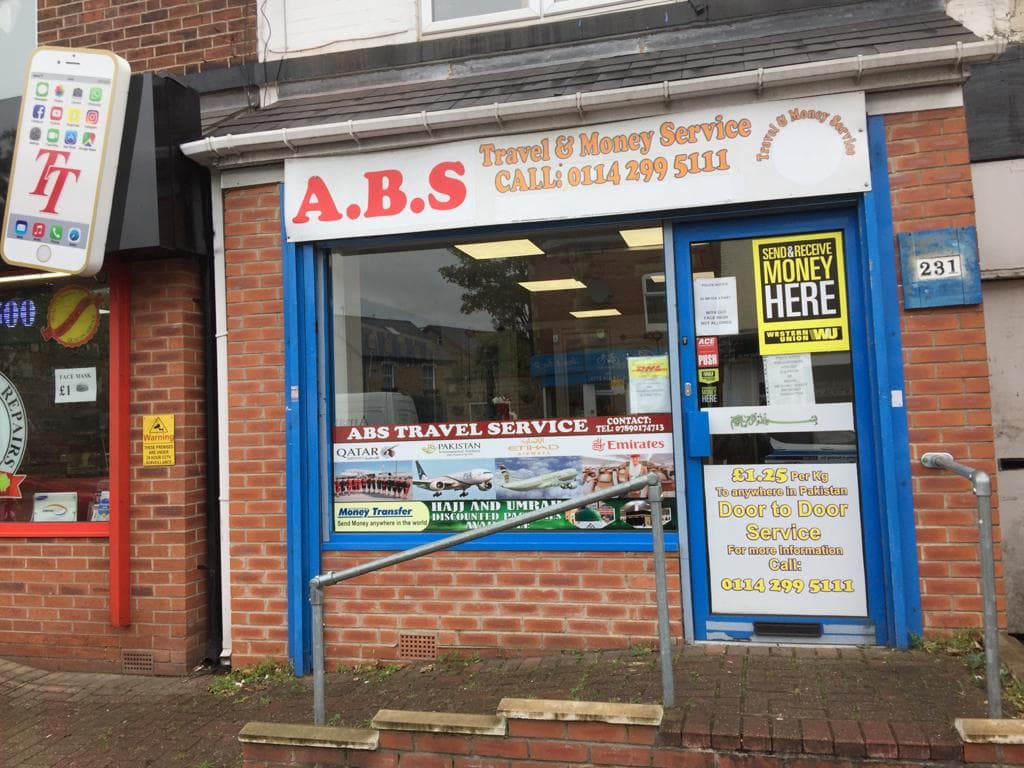 A B S Travel & Moneys transfer - Travel Agents in heeley