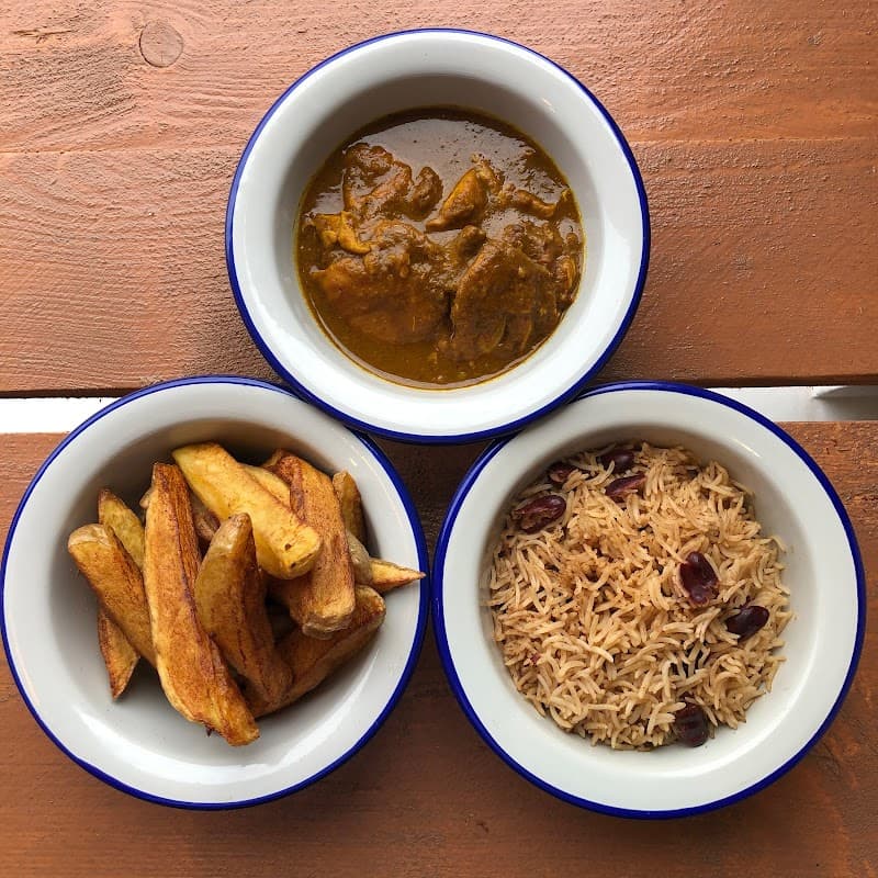 Dining at Bishops Caribbean Bistro in heeley