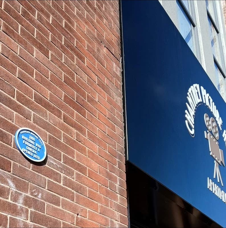 Formerly Chantrey Cinema Blue Plaque (Woodseats History Trail) - Historic Site in heeley