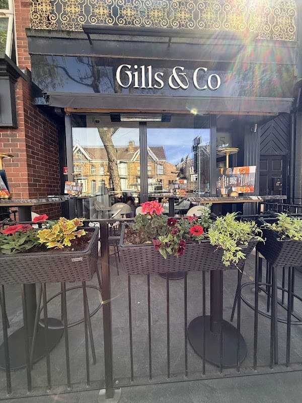 Dining at Gills & Co in heeley