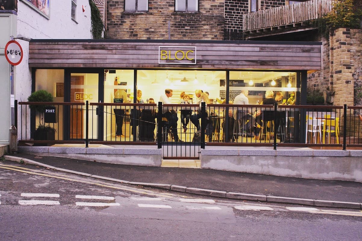 Cafe BLOC Holmfirth in holme valley