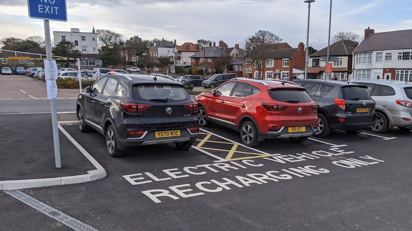 Pod Point Charging Station - EV Charging in hornsea