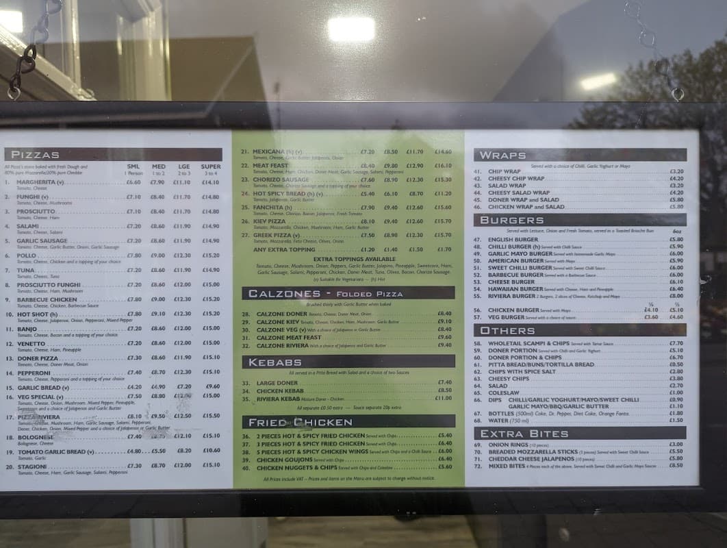 Riviera - Takeaway in hornsea