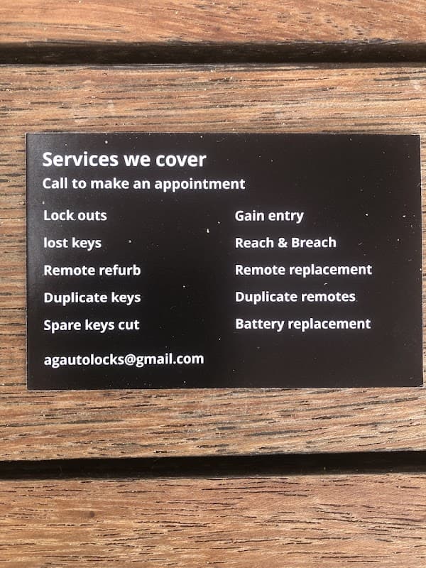 AG Auto Locks and Residential - Locksmiths in horsforth