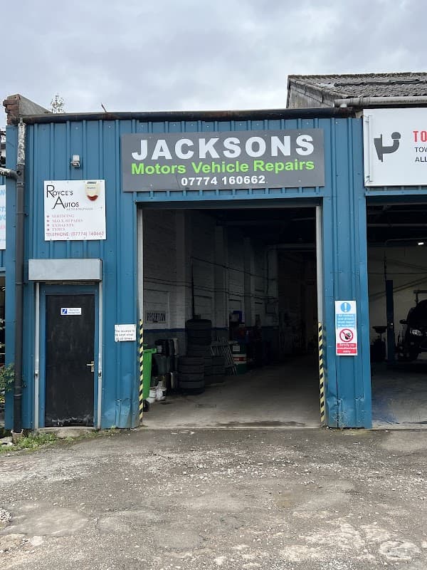 Jacksons Motors Vehicle Repairs Ltd