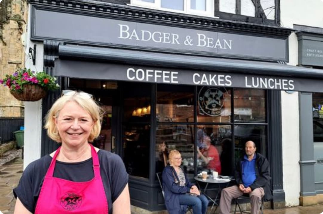 Cafe Badger & Bean in howden