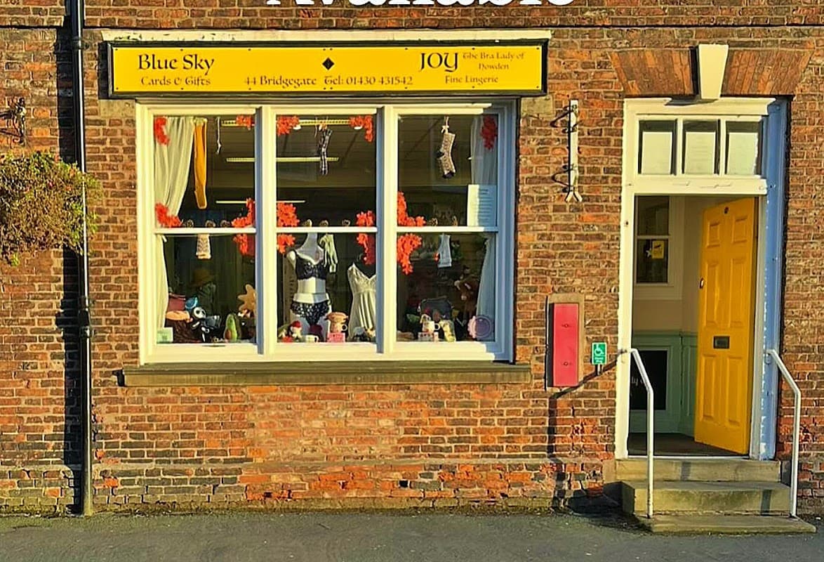 Blue Sky & Joy - Bra Lady of Howden - Lingerie Shops in howden