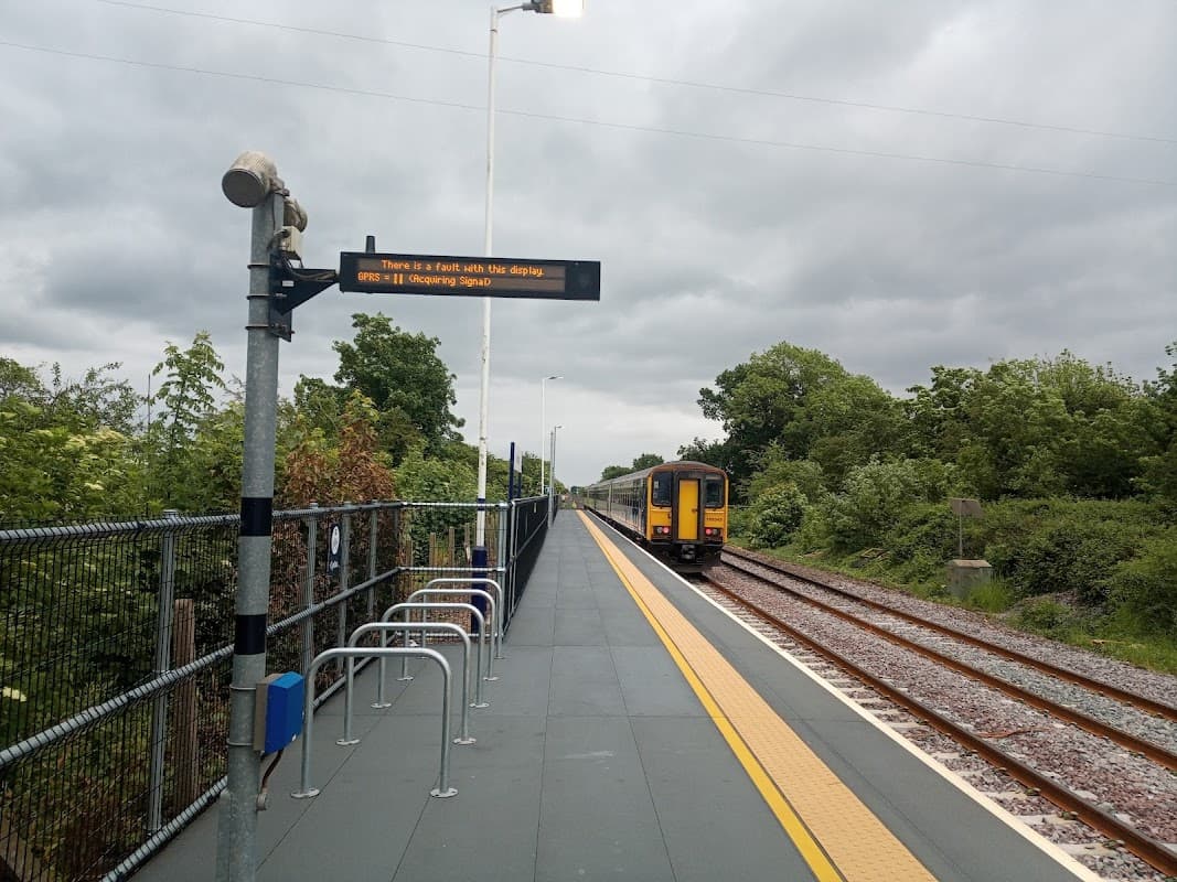 Bus Stop at Howden - Railway Stations in howden