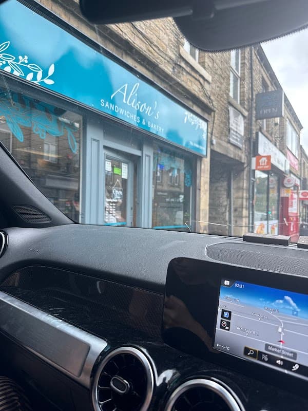 Cafe Alison’s sandwiches and bakery in huddersfield