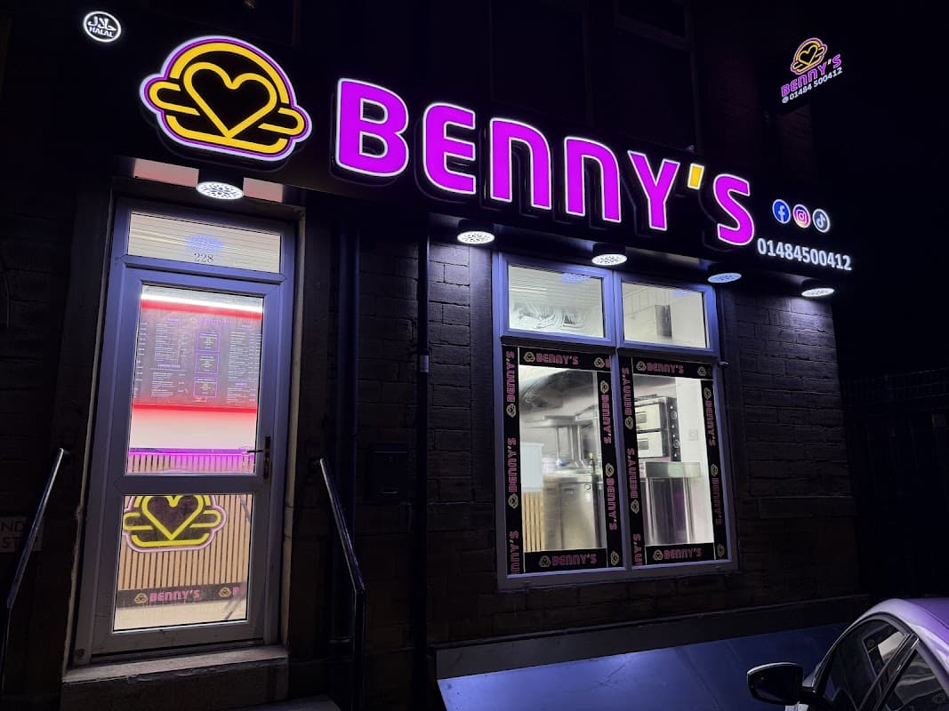 Dining at Benny's Huddersfield in huddersfield