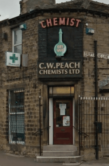 C W Peach Chemist - Pharmacies in huddersfield