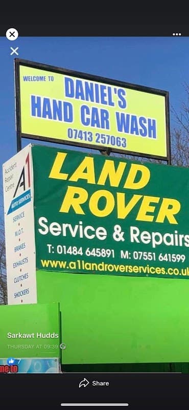Daniels Car Wash - Car Washes in huddersfield