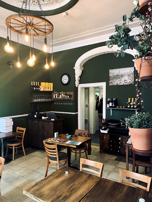 Dining at Lost Property Coffee Shop & Kitchen in huddersfield