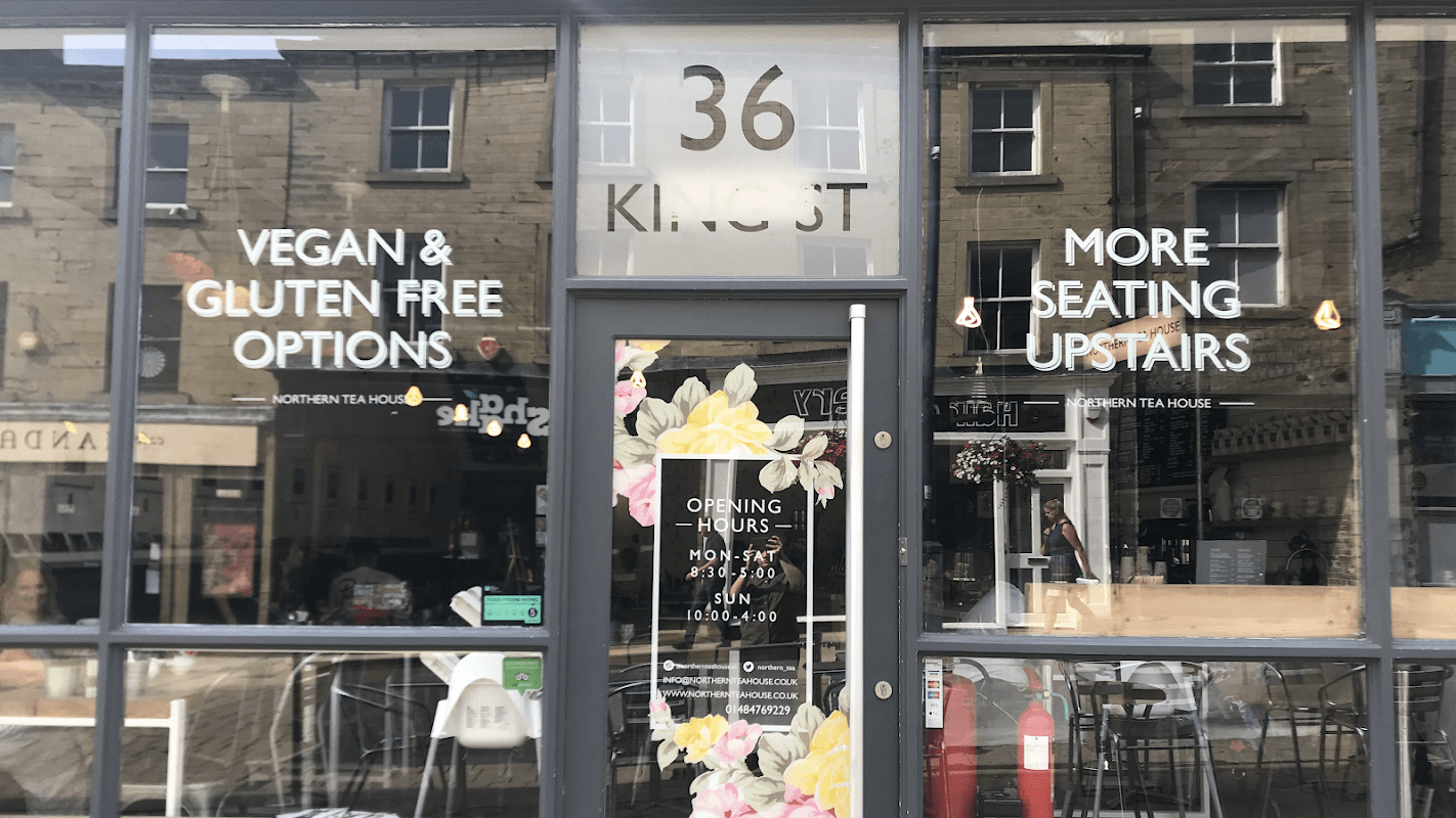 Cafe Northern Tea House in huddersfield