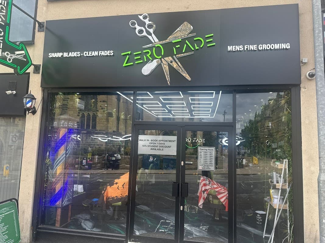 Zero Fade barbers - Barbers in huddersfield