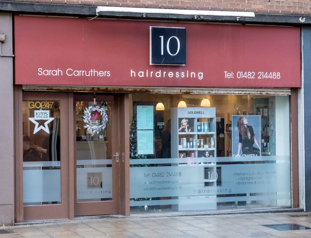 10 hairdressing by Sarah - Hair Salons in hull