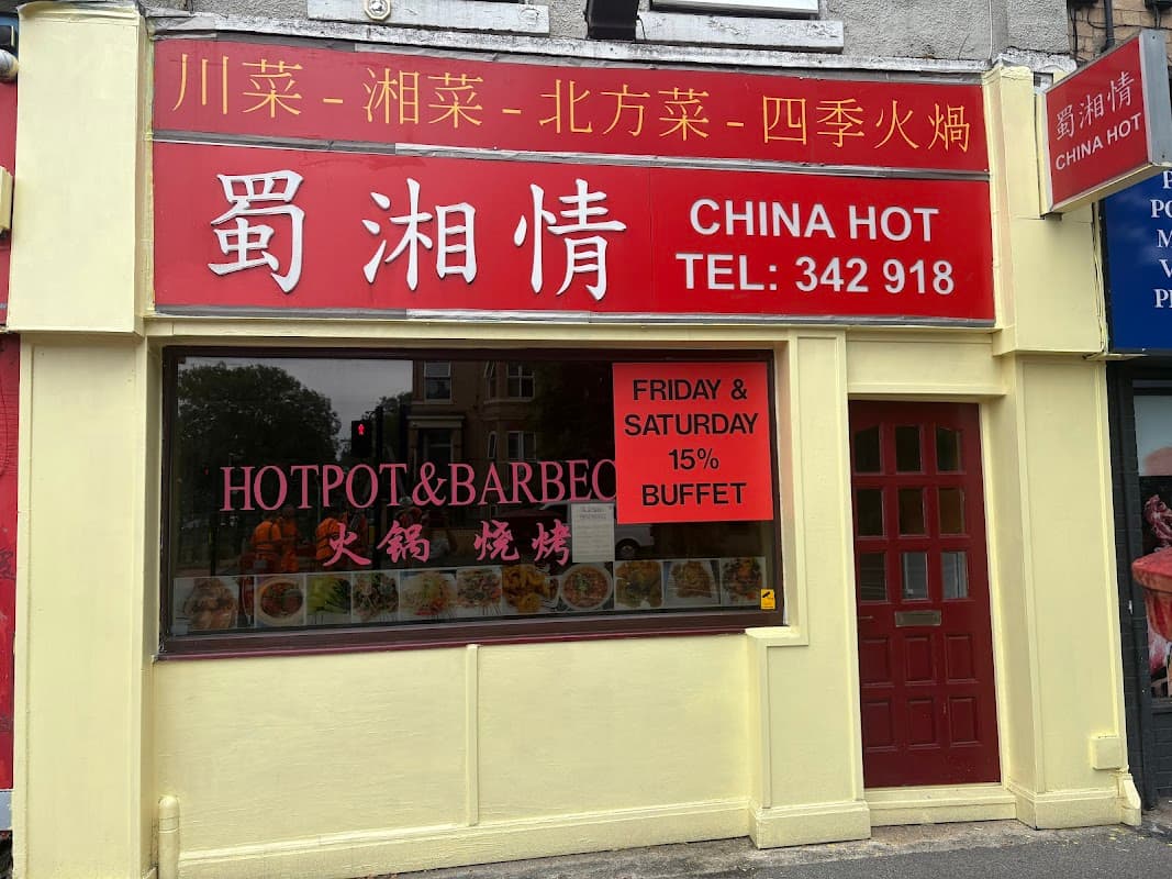 Dining at China Hot in hull