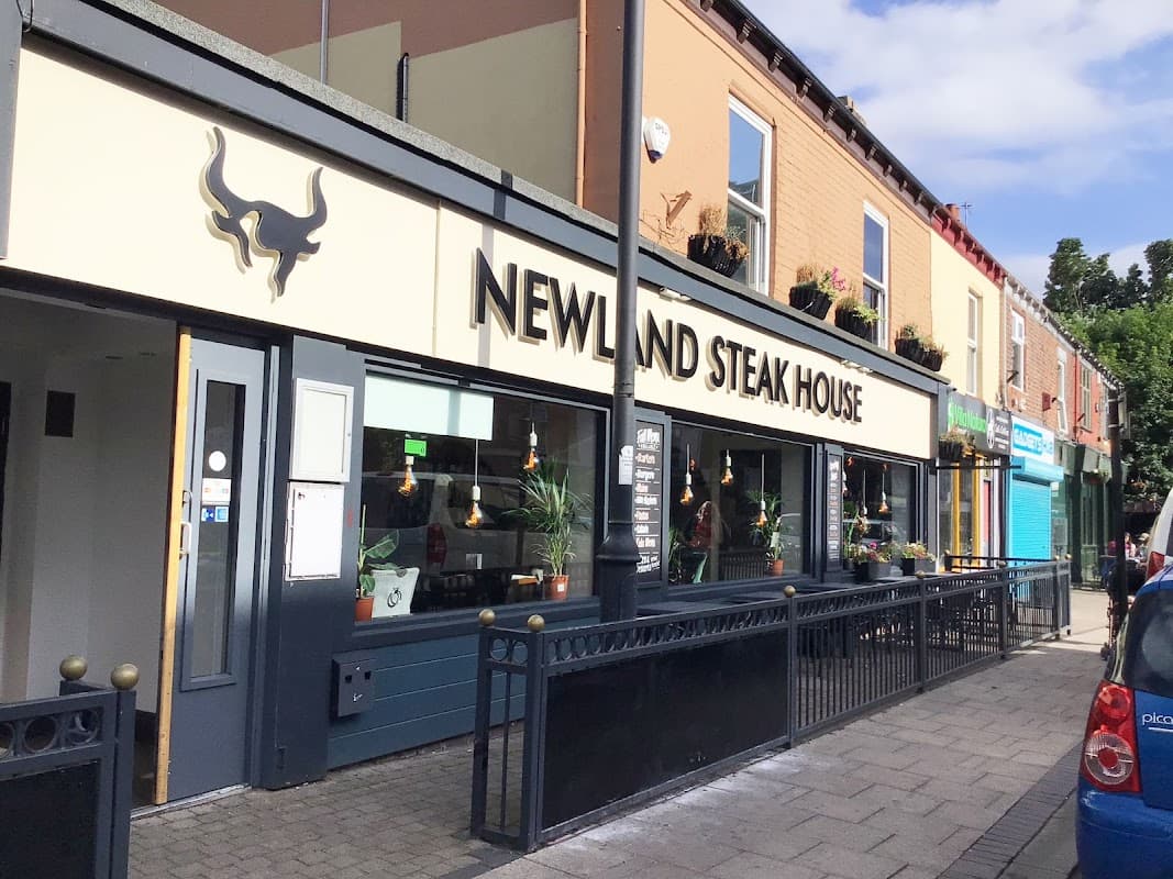Dining at Newland Steakhouse in hull
