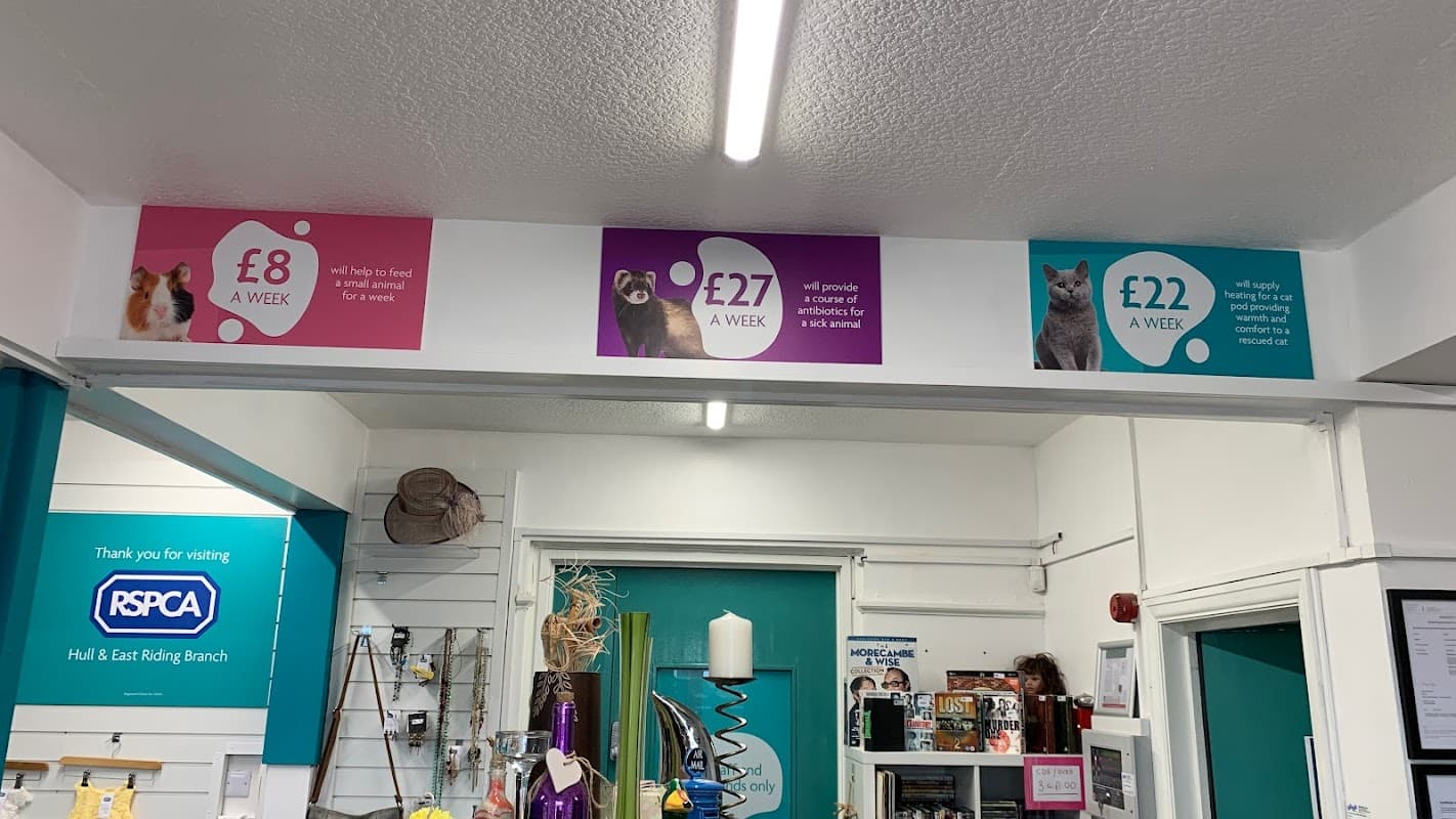 RSPCA Rescue Centre Pet Shop (Clough Road) - Pet Shops in hull