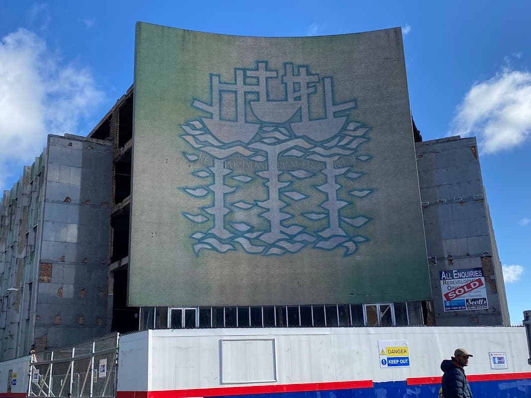 Three Ships Mosaic Mural (SHIPS in the SKY) - Historic Site in hull