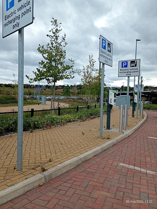 Blink Charging Station - EV Charging in hunslet