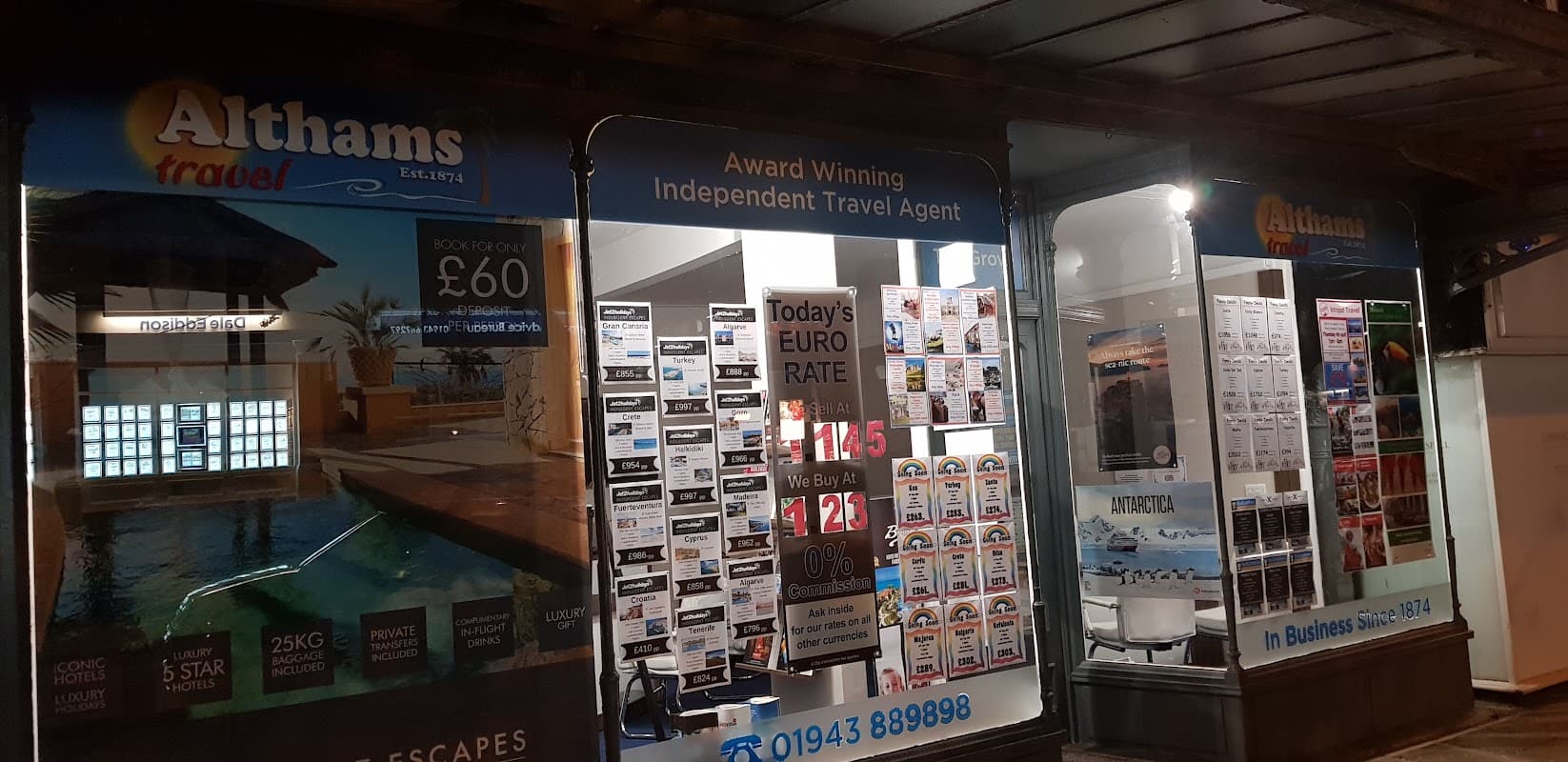 Althams Travel Services Ltd - Travel Agents in ilkley