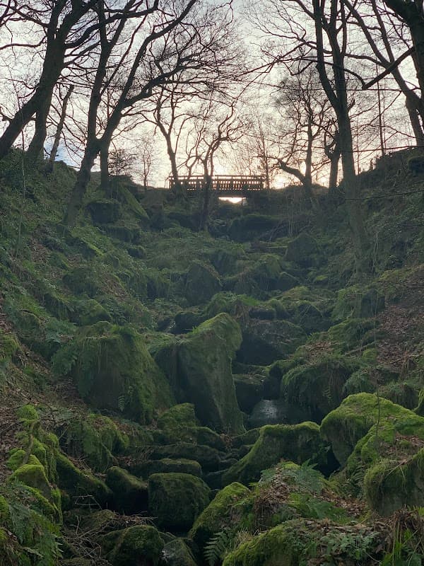 Hebers Ghyll Waterfall - Waterfalls in ilkley