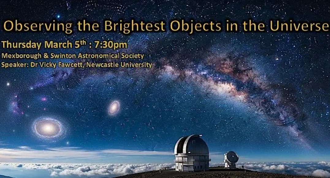 Event image for Observing the Brightest Objects in the Universe