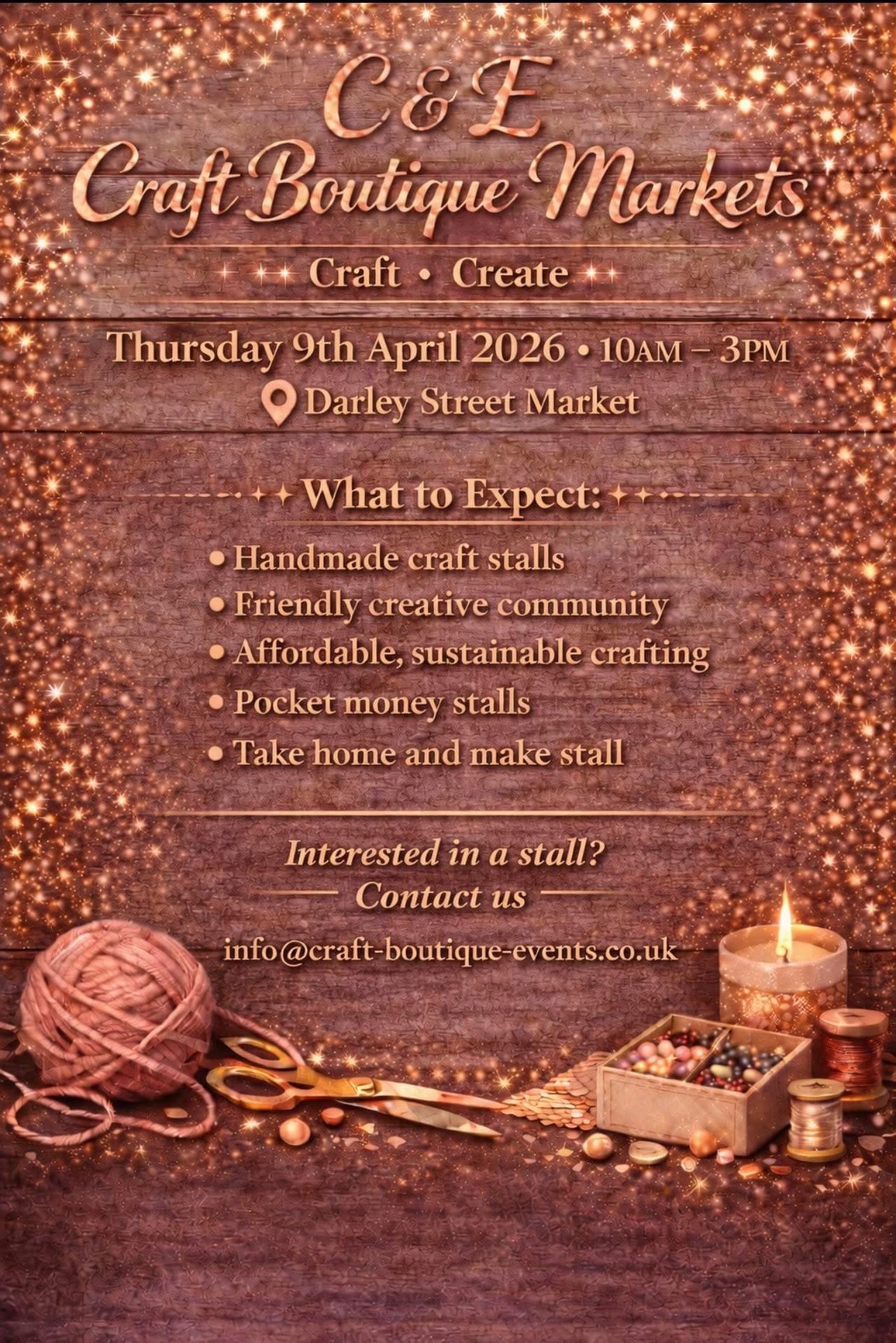 Event image for C&E Craft Boutique Market