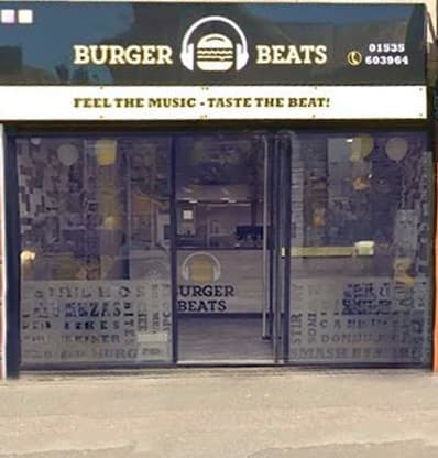 Dining at Burger Beats in keighley
