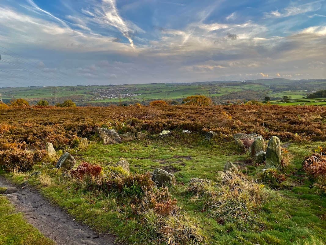 Harden Moor Stone Circle Bronze Age - Historic Site in keighley