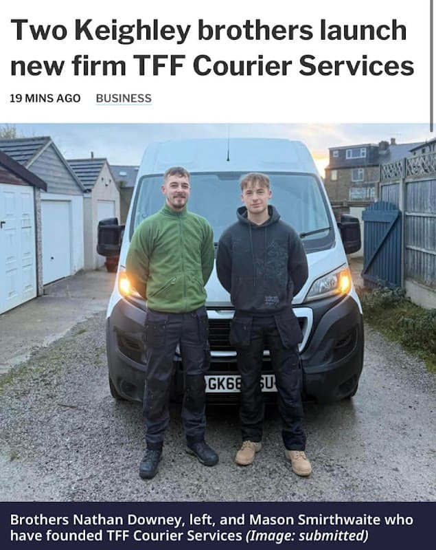 TFF Courier Services - Removal Companies in keighley