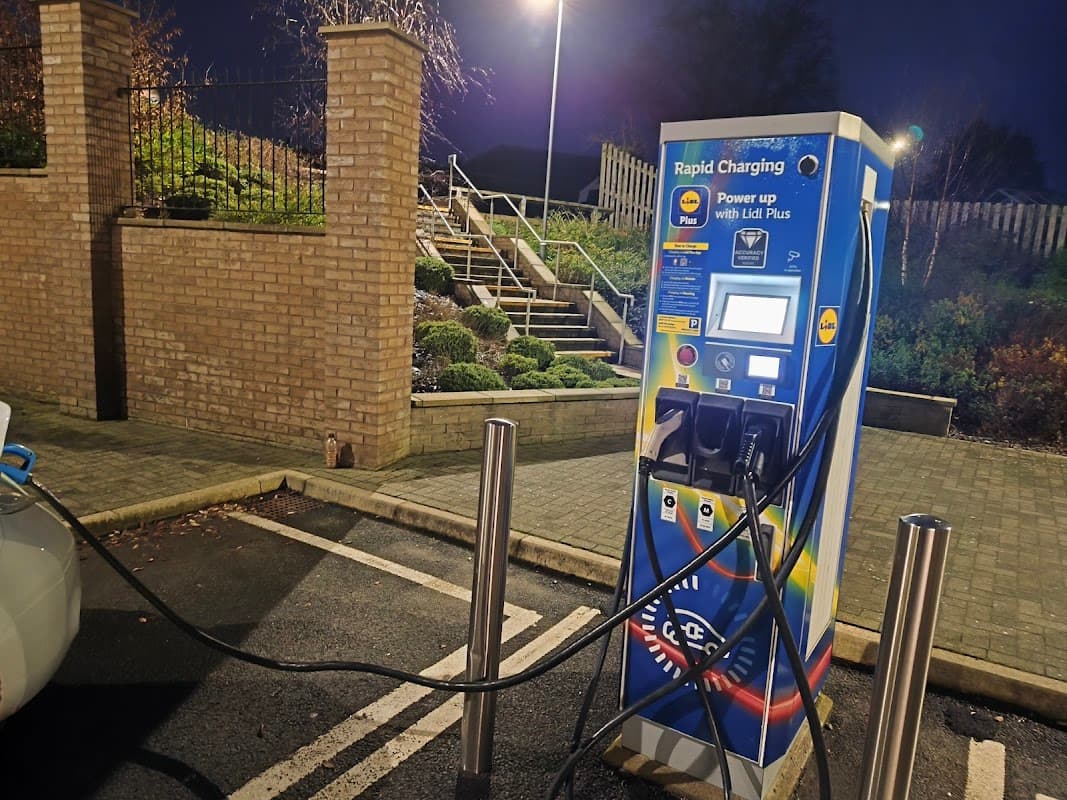 Lidl Charging Station - EV Charging in knaresborough