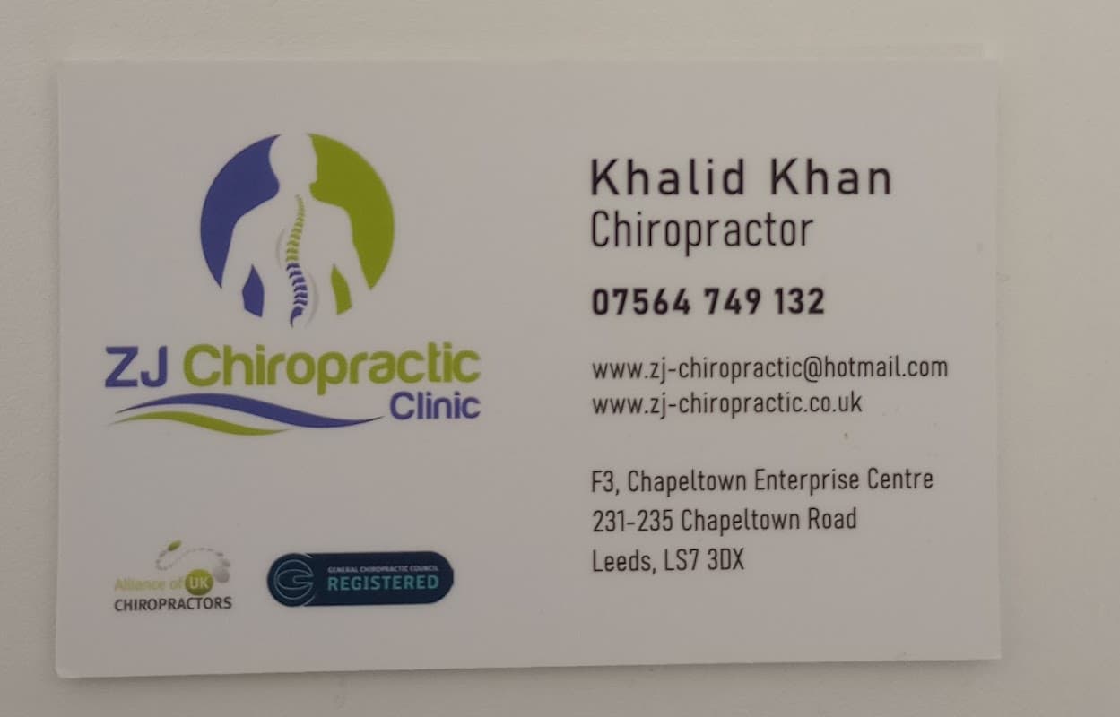 ZJ Chiropractic Clinic - Chiropractors in leeds