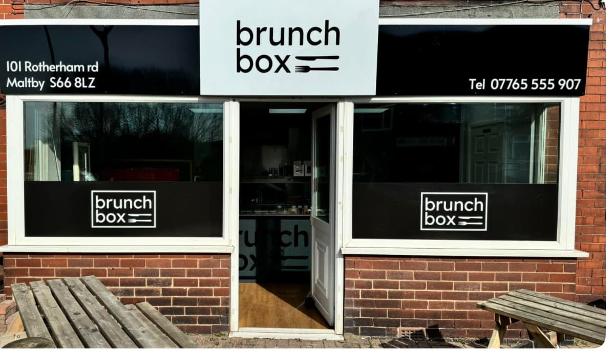 Dining at Brunch Box Maltby in maltby