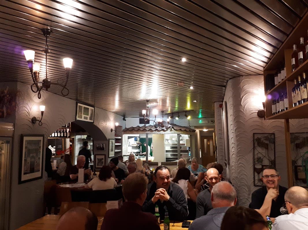 Dining at Florios Pizzeria Ristorante in malton