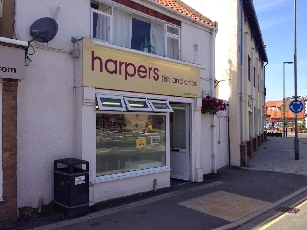 Dining at Deep Blue Fish & Chips in market weighton